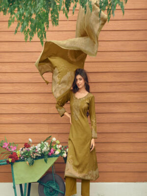 UNSTITCHED JAAM COTTON DIGITAL PRINTED SUIT WITH KHATLI WORK