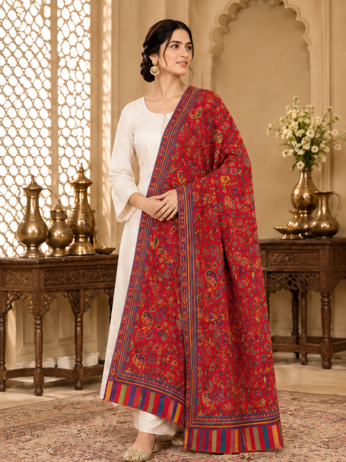 Fine Wool Kani Shawl
