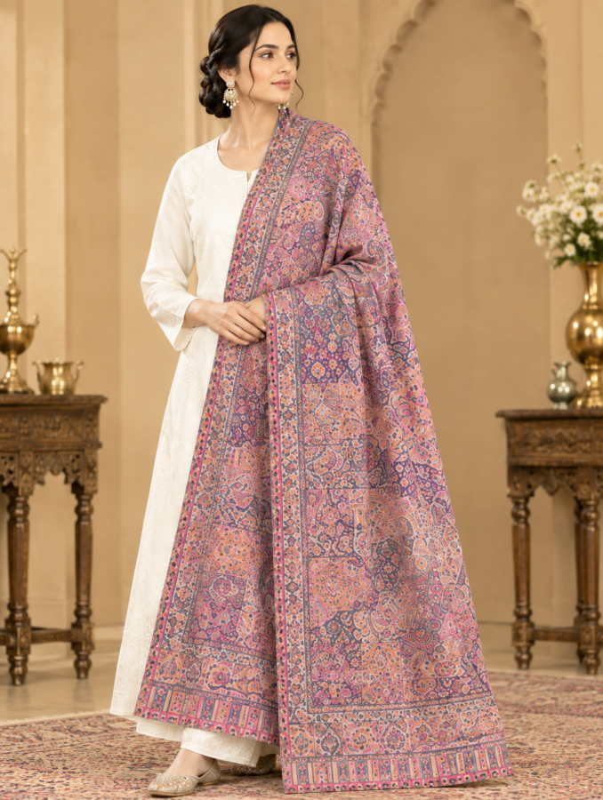 Fine Wool Kani Shawl