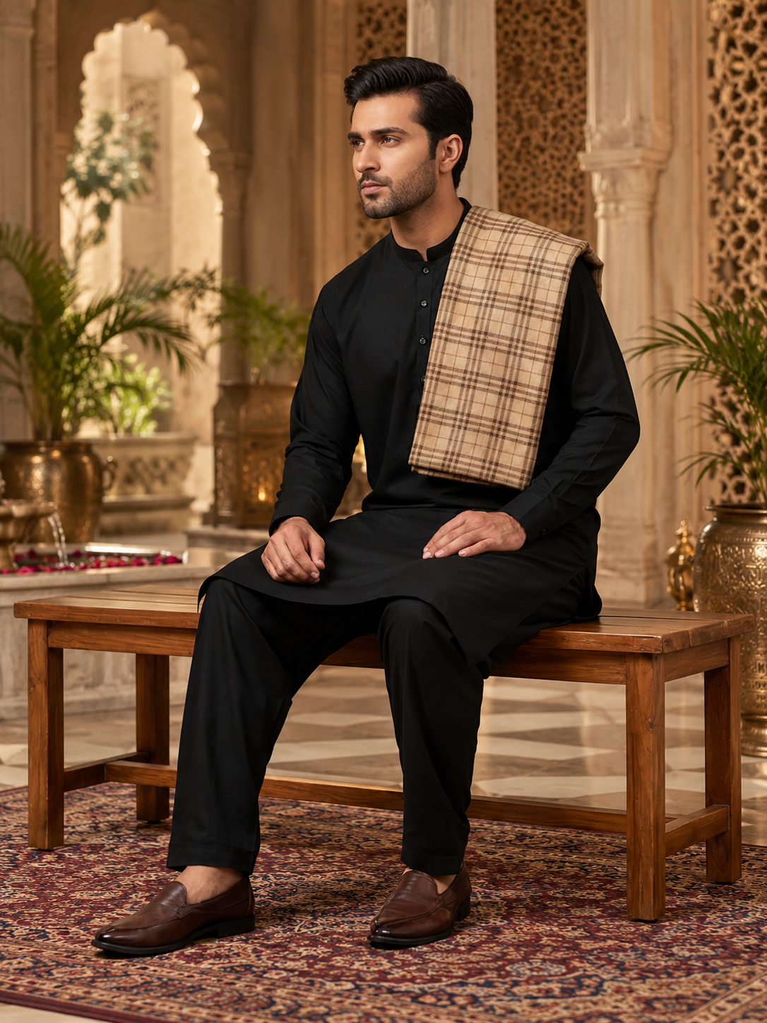 Polywool Check Lohi - Image 3